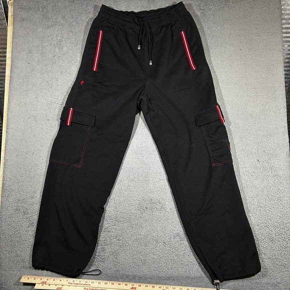 Nike Air Jordan Jumpman Cargo Xtra Large Black Jogger Pant #2051 - Picture 4 of 11